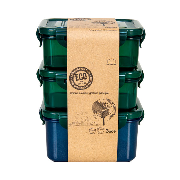 Eco vershouddoosjes set 3-delig