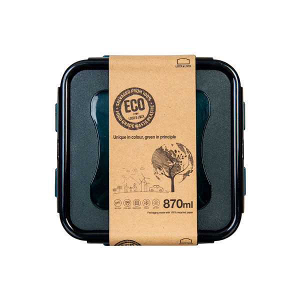 ECO vershouddoos 870 ml vierkant