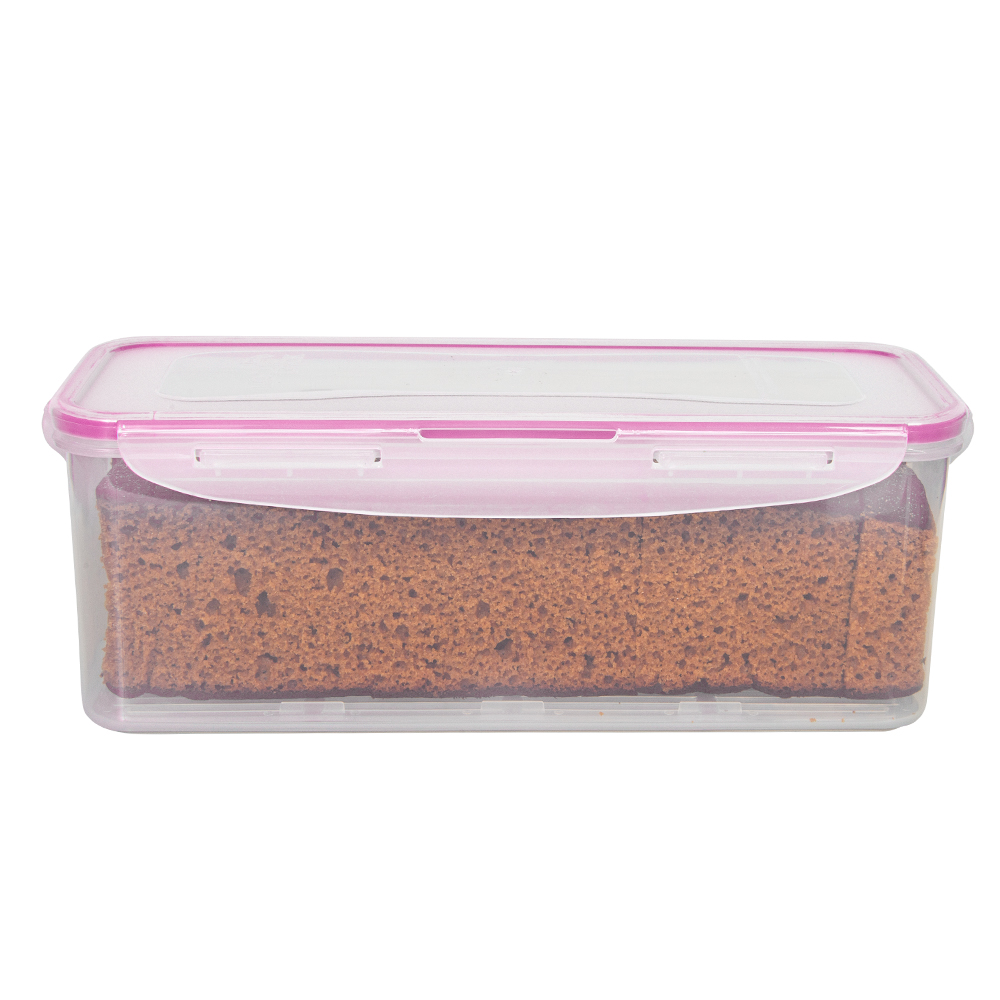 Ontbijtkoek / Cake bewaardoos 2000 ml met vochtrooster - Afbeelding 3