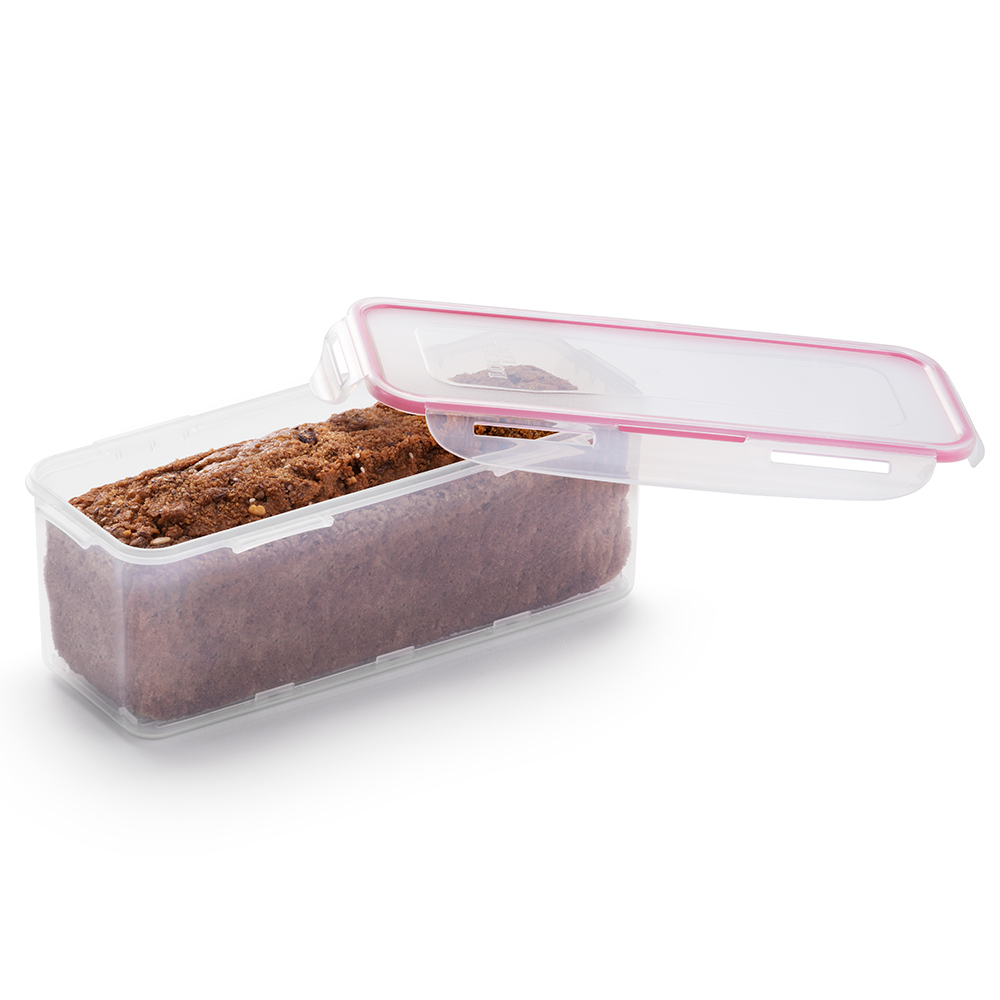 Ontbijtkoek / Cake bewaardoos 2000 ml met vochtrooster - Afbeelding 5