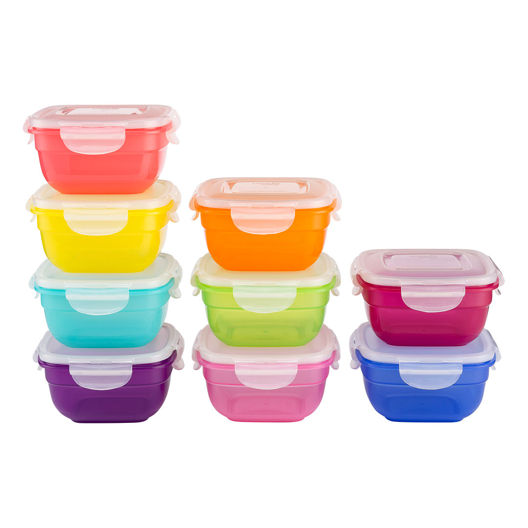 Snackdoosjes multicolor