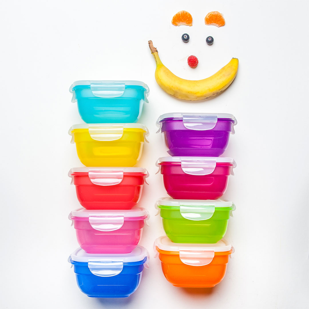 Snackdoosjes multicolor