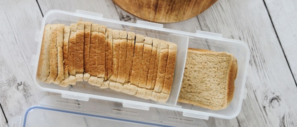 Zelfgebakken brood bewaren