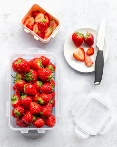 Aardbeien bewaren