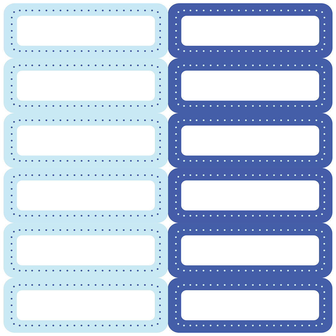 stickervel-blauw-nieuw Stickervel blauw 12 stickers