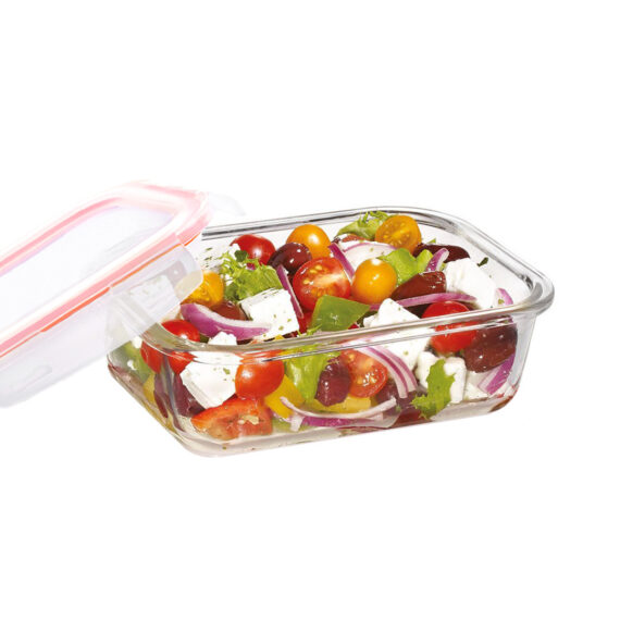 Glazen ovenschaaltje met deksel 630 ml