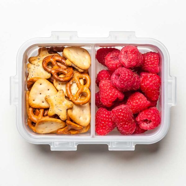Snackdoosje 460 ml met vakjes