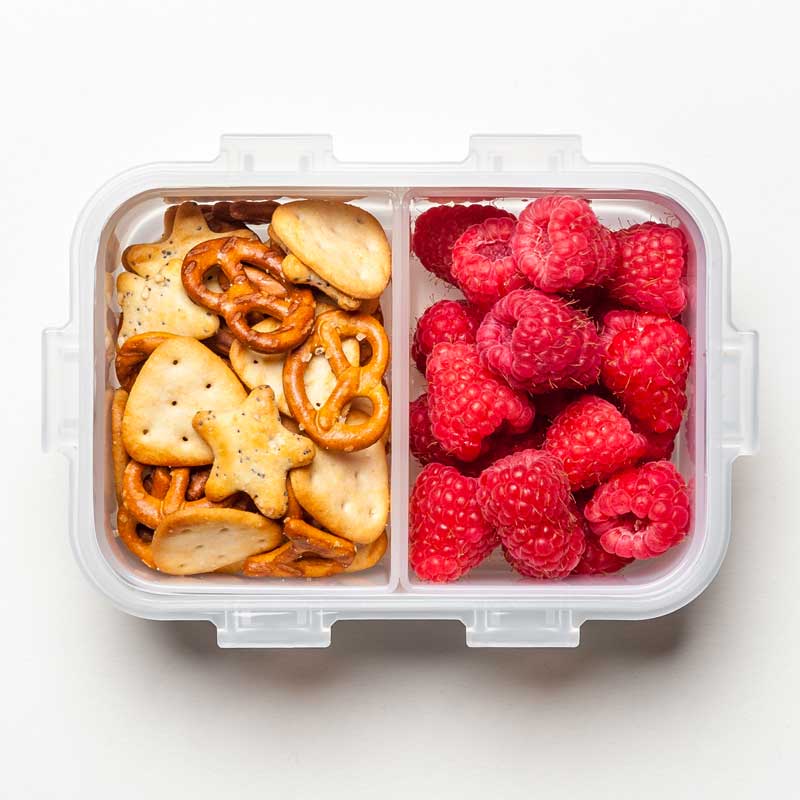 Snackdoosje 460 ml met vakjes