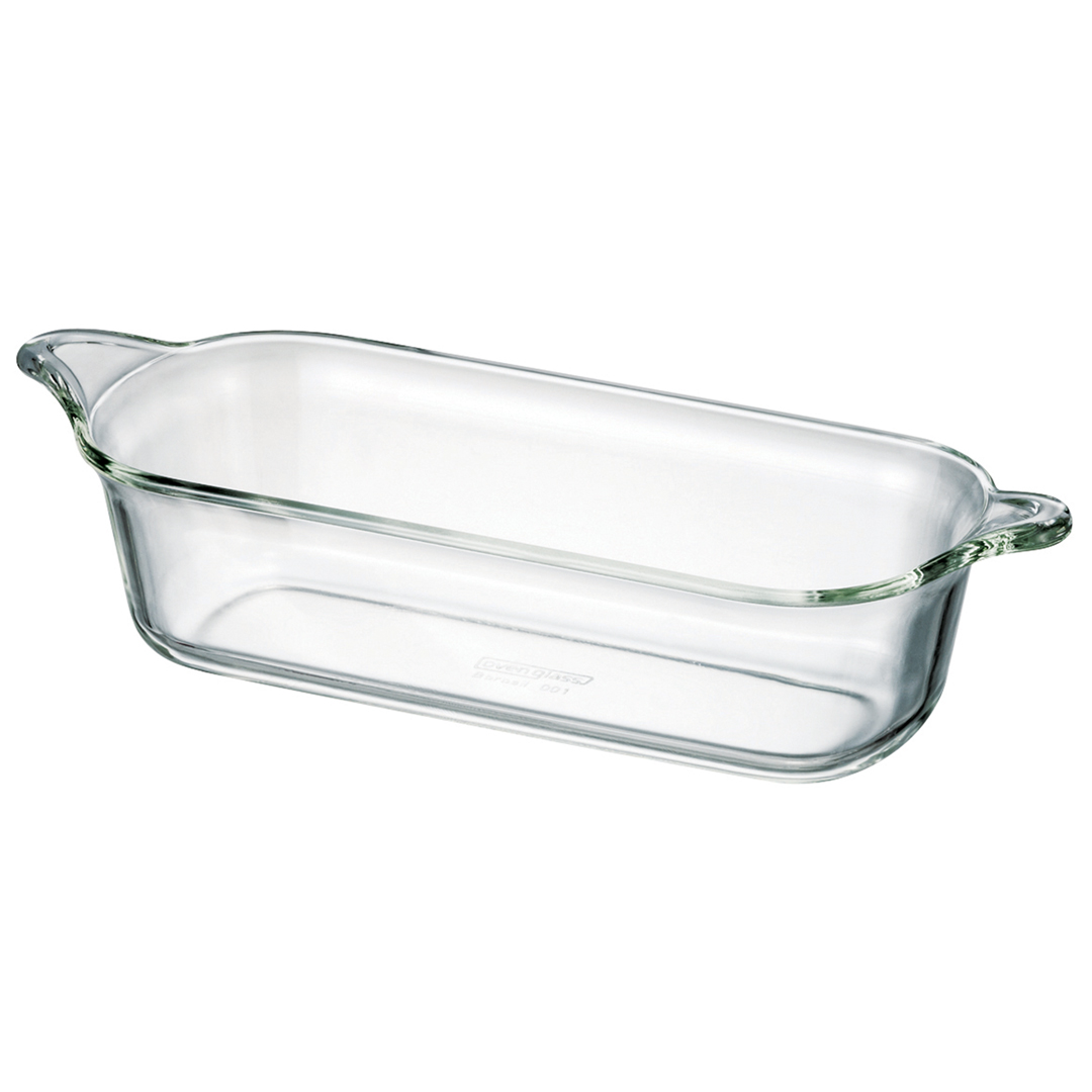 Glazen ovenschaal met handgreep 1.3 L