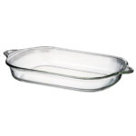 Glazen ovenschaal met handgreep 4.4 L