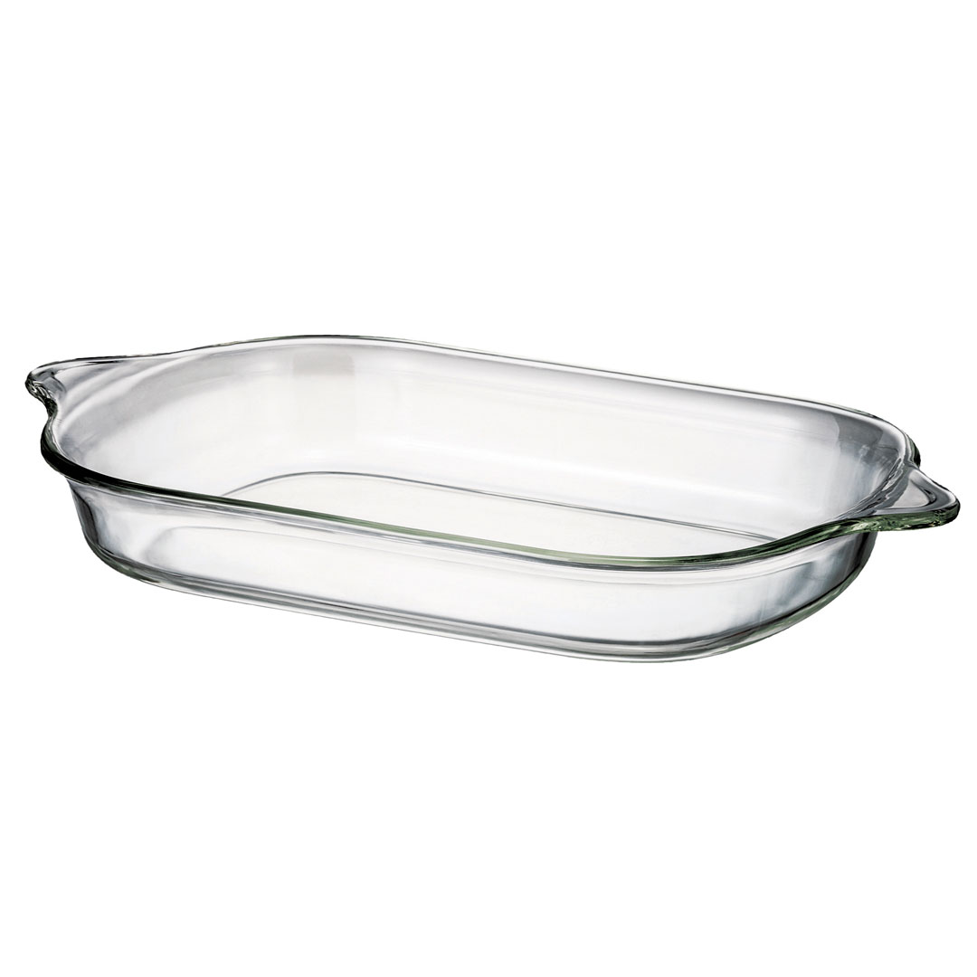 Glazen ovenschaal met handgreep 4.4 L