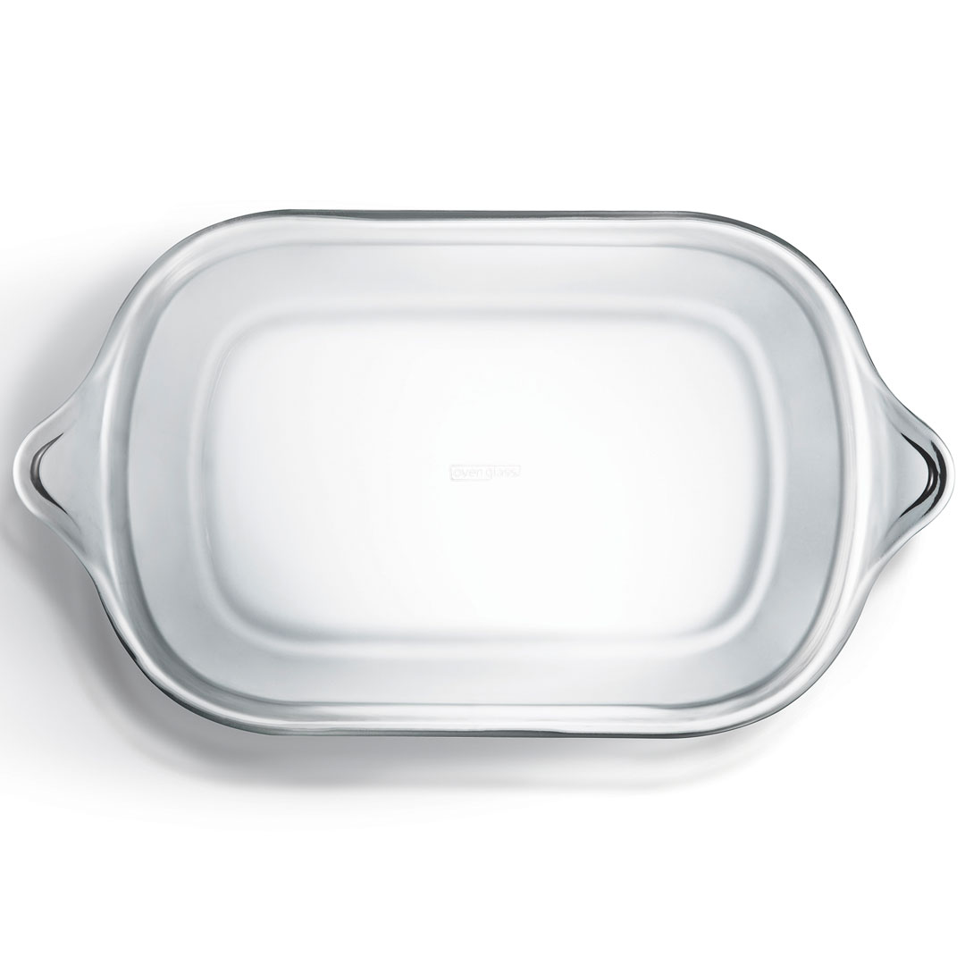 Glazen ovenschaal met handgreep 4.4 L