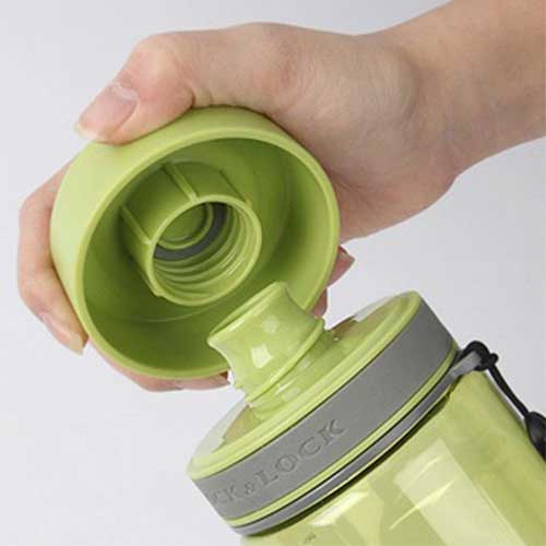 Waterfles Ecolife groen van luxe Tritan 600ml