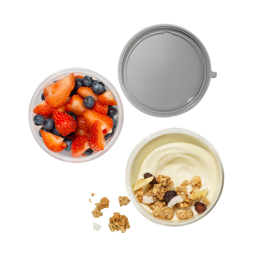 Siliconenring yoghurtbeker