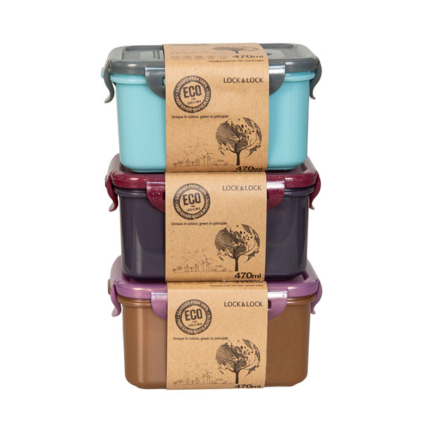 ECO vershoudbakjes 470 ml
