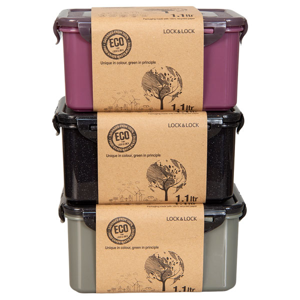 ECO vershoudbakjes 1100 ml