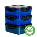 ECO vershoudbakjes 870 ml vierkant
