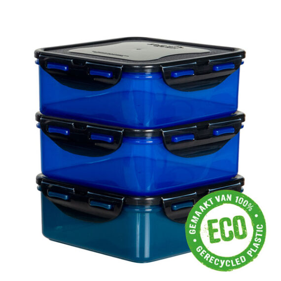ECO vershoudbakjes 870 ml vierkant
