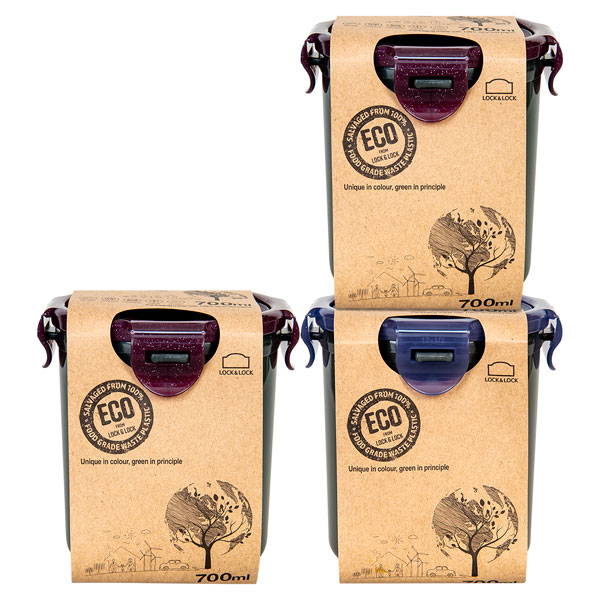 ECO vershouddozen 700ml rond set 3-delig - Afbeelding 2