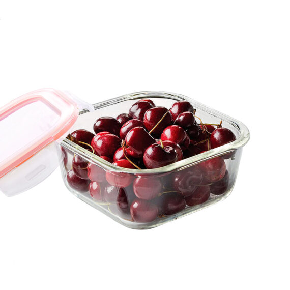 glazen-ovenschaal-deksel-840-ml-vierkant