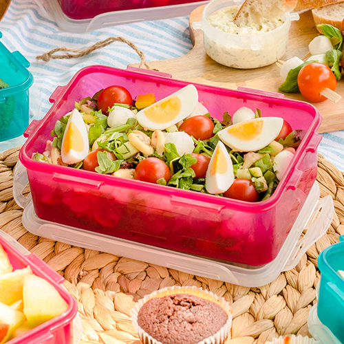 Picknick hapjes: pasta salade
