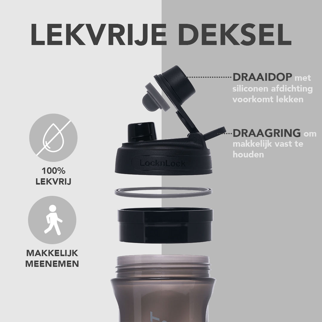 Lekvrije deksel