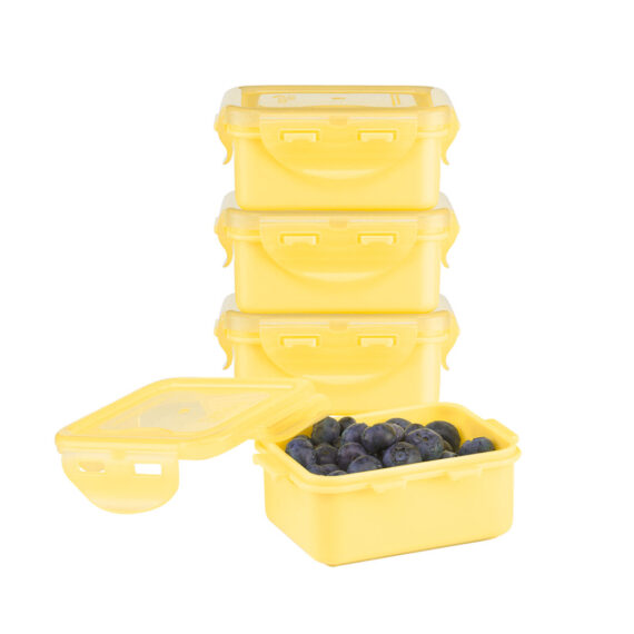 Set snackdoosjes geel