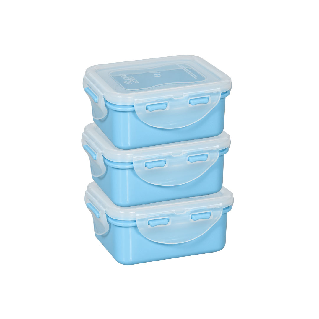 Snackdoosjes pastelblauw