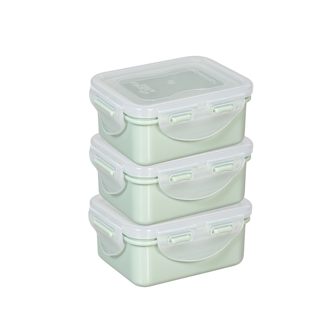 Snackdoosjes pastelgroen