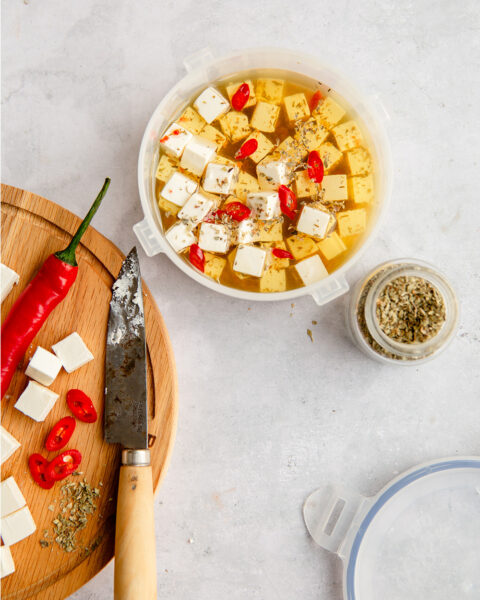 Feta bewaren