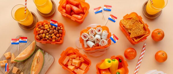 Oranje snacks inspiratie