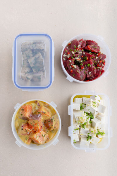 Zelf marinade maken